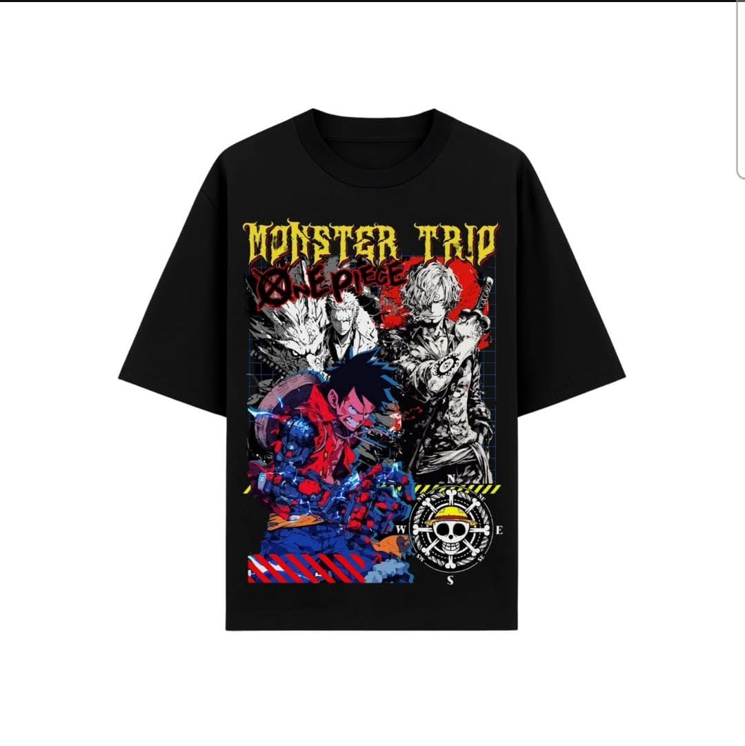 MONSTER TRIO - OVERSIZE T-SHIRT